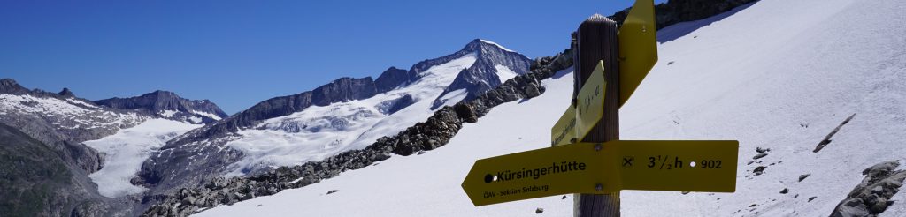 Blick zum Großvenediger, Gamsspitzl, Venediger Gruppe